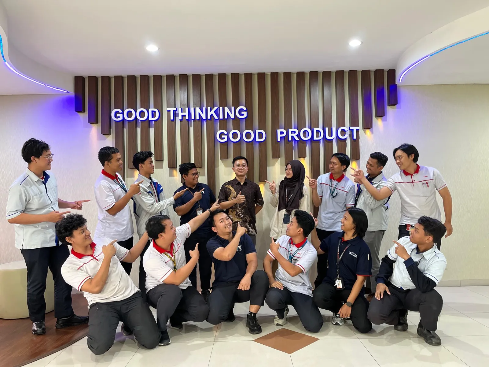Python workshop group photo at PT. Toyota Motor Manufacturing Indonesia, Karawang